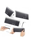 Desktop with 7-inch touch screen and 10-inch keyboard/trackpad
