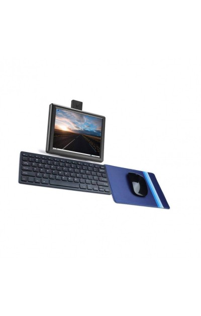 Desktop set with 8-inch screen and keyboard and mouse set