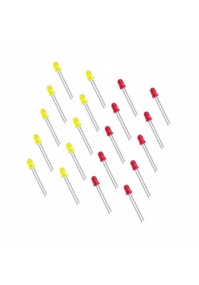 Red &amp; Yellow LED *5