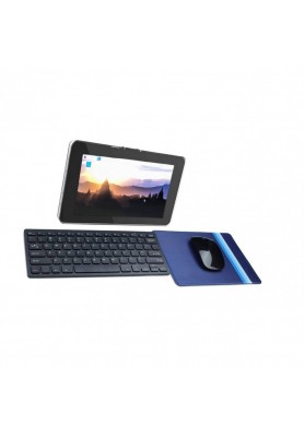Desktop with 7-inch touch screen, keyboard and mouse