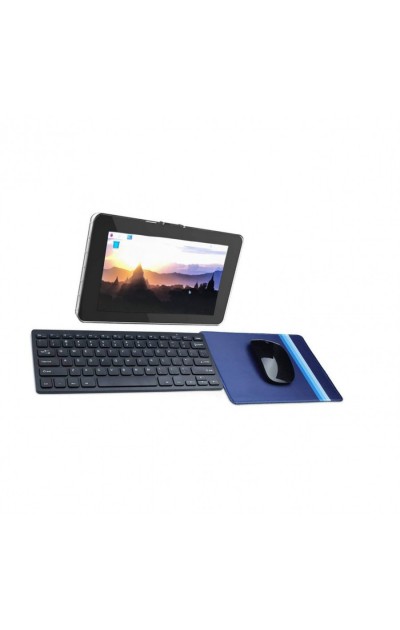 Desktop with 7-inch touch screen, keyboard and mouse